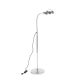 Drive Medical Chrome Gooseneck Floor Lamp