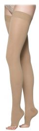 Sigvaris Women's Essential Cotton Thigh-High Open-Toe 232NOW