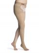 Sigvaris Women's Essential Opaque Thigh-High with Grip-Top Open-Toe 30-40 mmHg 863WO