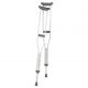 Breg Aluminum Push Button Crutches 100310-000