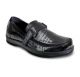 Apex Women's Petals Evelyn Black Croc Shoes A205W