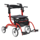 Drive Medical Nitro Duet Rollator and Transport Chair