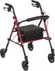 Drive Medical Universal Seat Height Aluminum Rollator