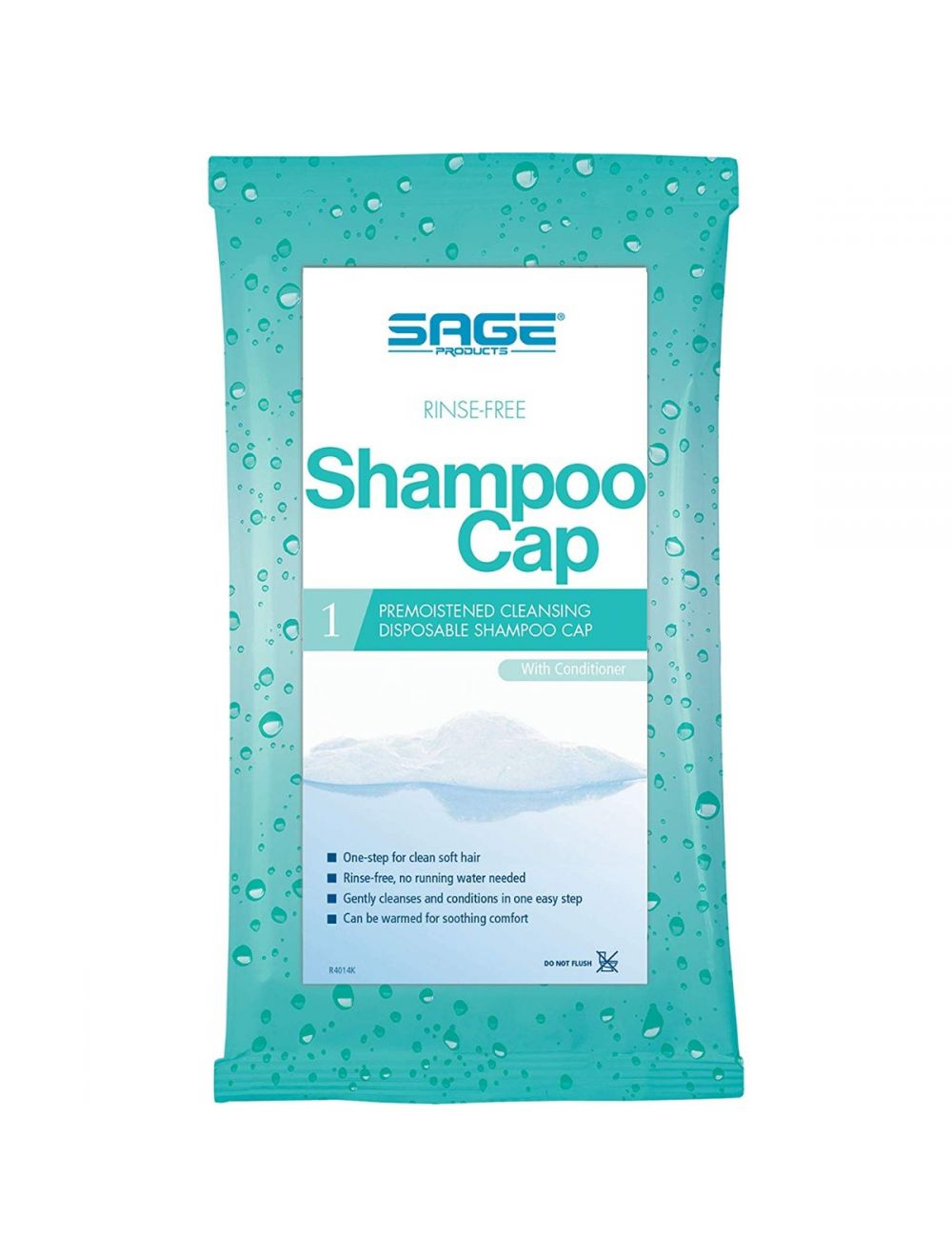 Comfort rinse free store shampoo cap