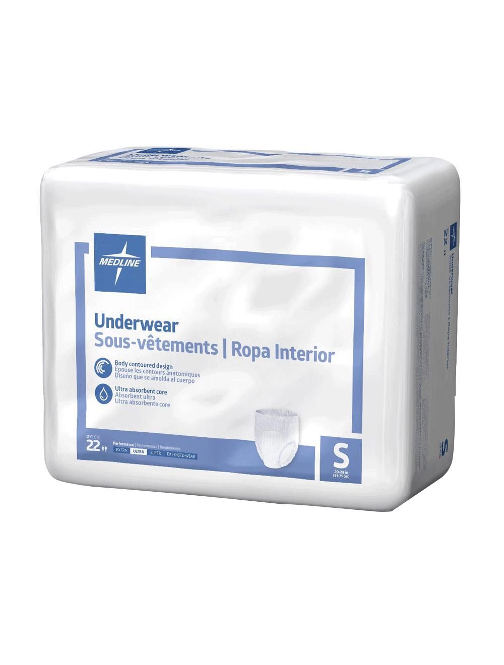 California Medical Supply Company Medline Protection Plus Classic  Protective Underwear, Moderate Absorbency AAA Medical Supply In San Diego