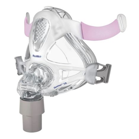 ResMed Quattro FX For Her Full Face Mask with Headgear 62502