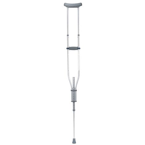 Drive Medical Universal Aluminum Crutch with Accessories RTL10433