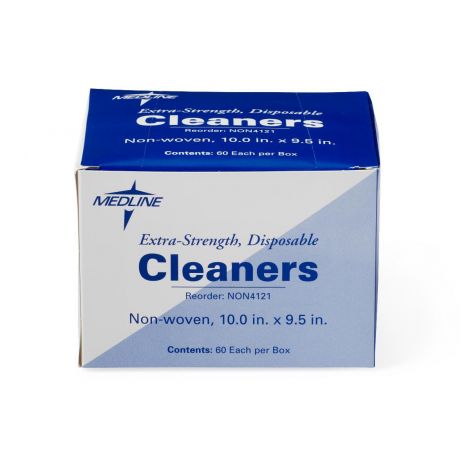 Medline Cleaners Dry Wipes