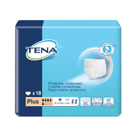 TENA Plus Absorbent Underwear - Moderate 72341