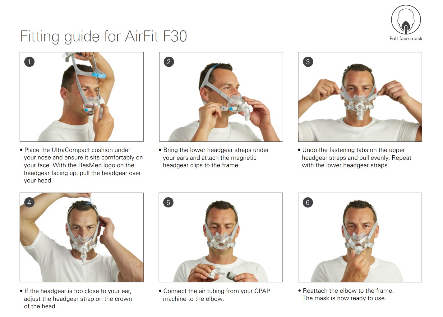 Fitting CPAP Mask